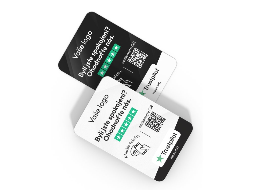 NFC karta Hodnotiq Trustpilot